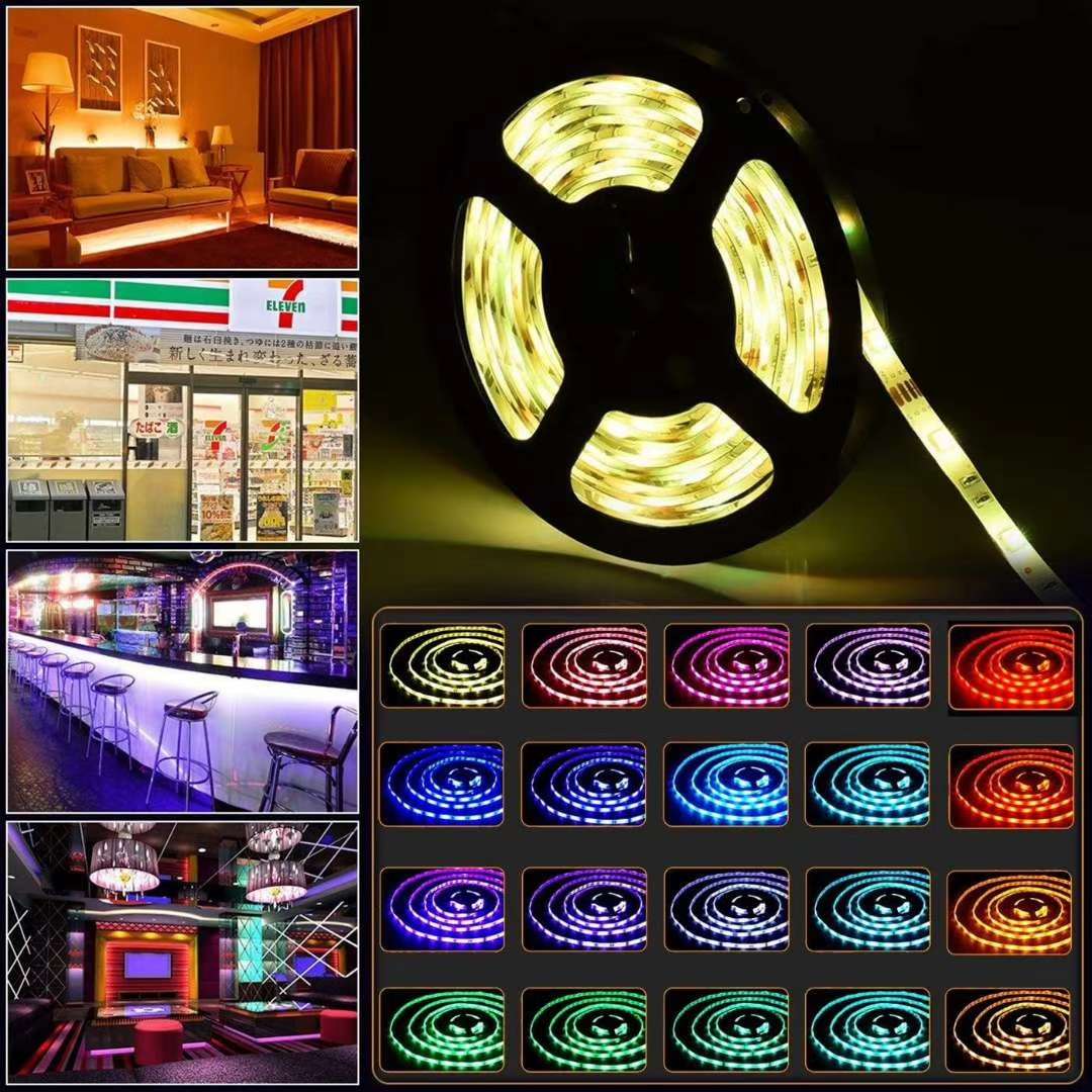 5V - USB - APP - RGB smart light strip, compatible with both Apple and Android phones! undefined