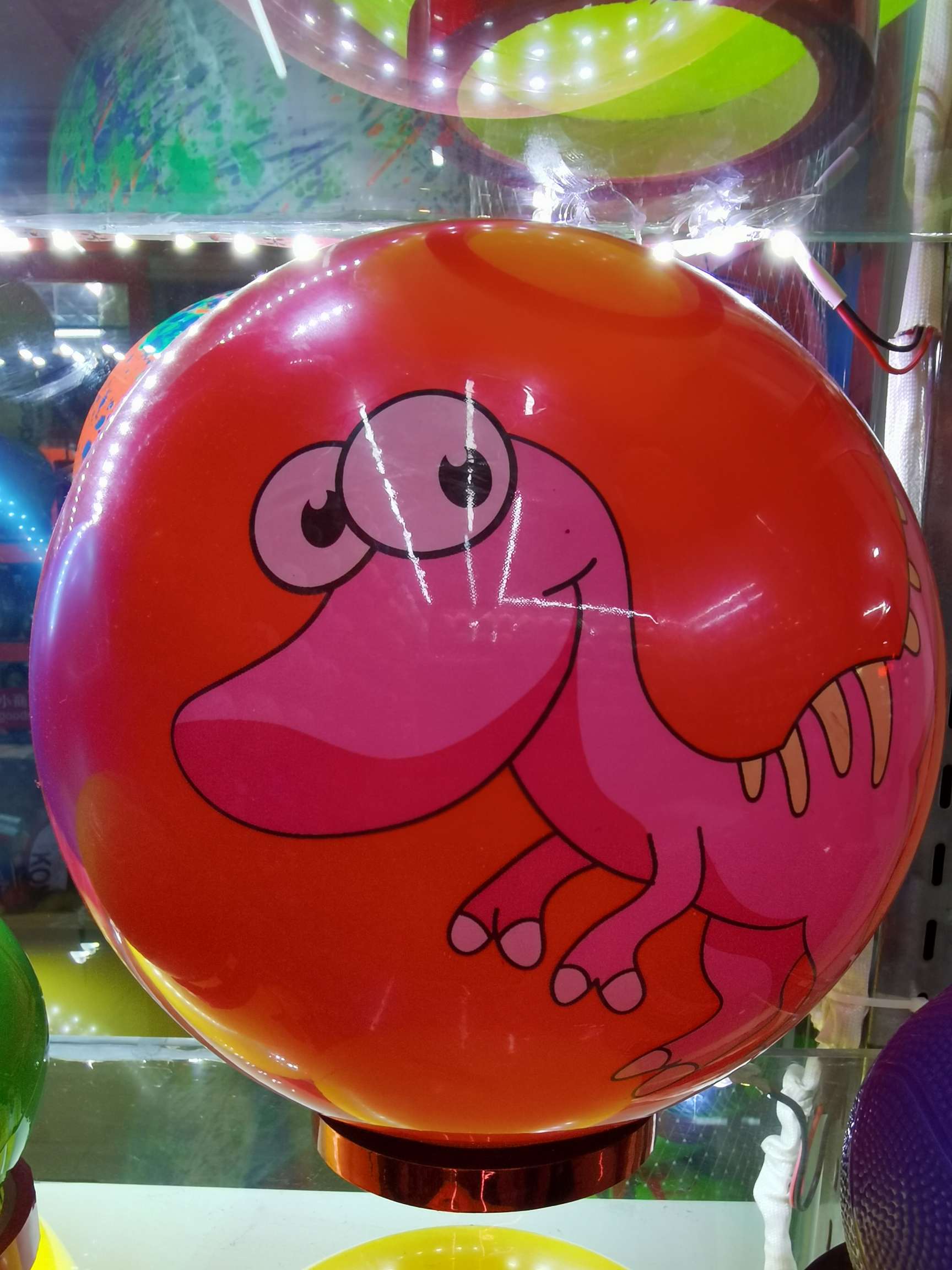 9寸贴标球产品图