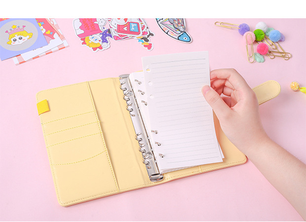 少女心手帐本网红套装日记韩国笔记款计划本文具套装活页笔记本详情图4