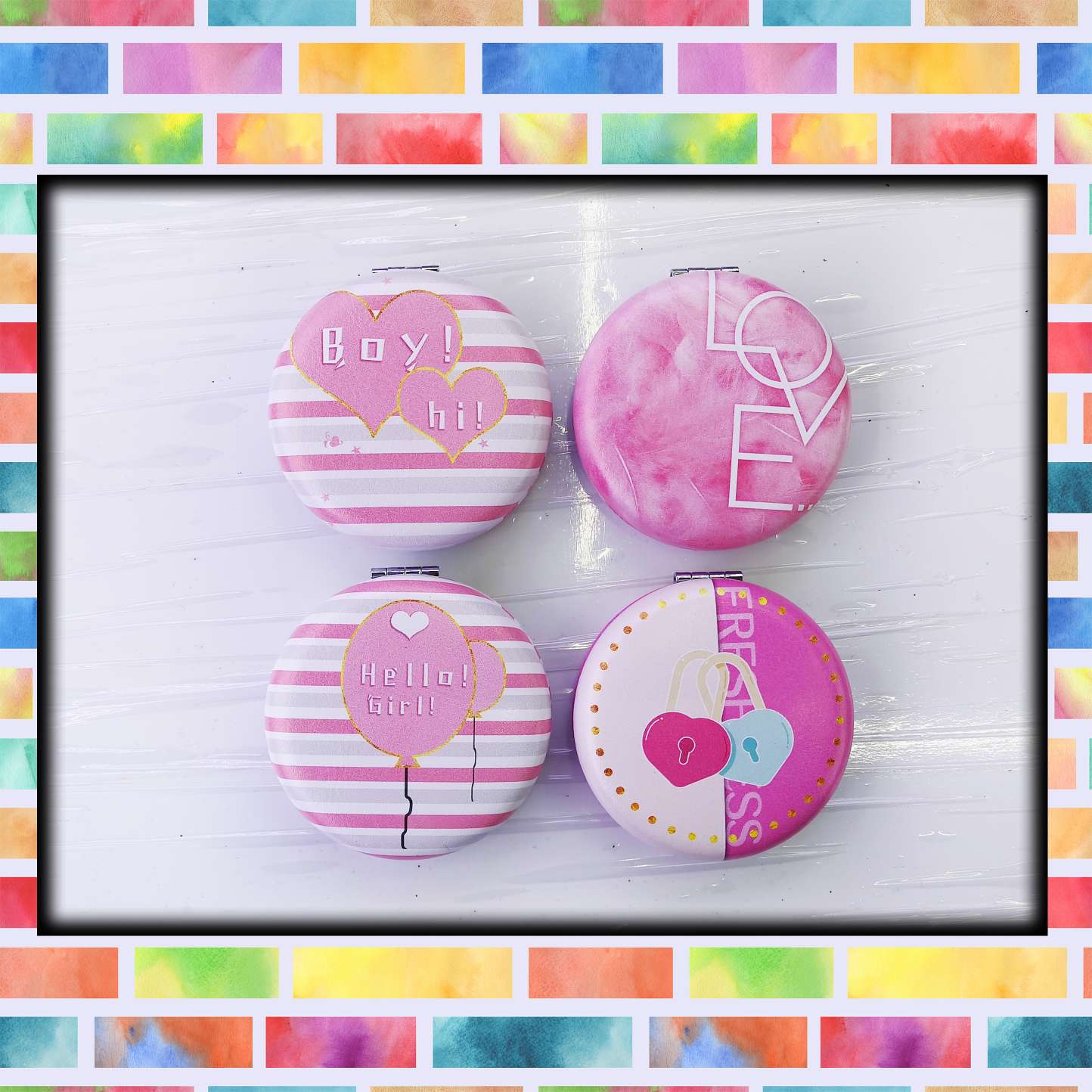 小圆镜/双面镜/小礼品产品图