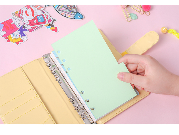 少女心手帐本网红套装日记韩国笔记款计划本文具套装活页笔记本详情图5