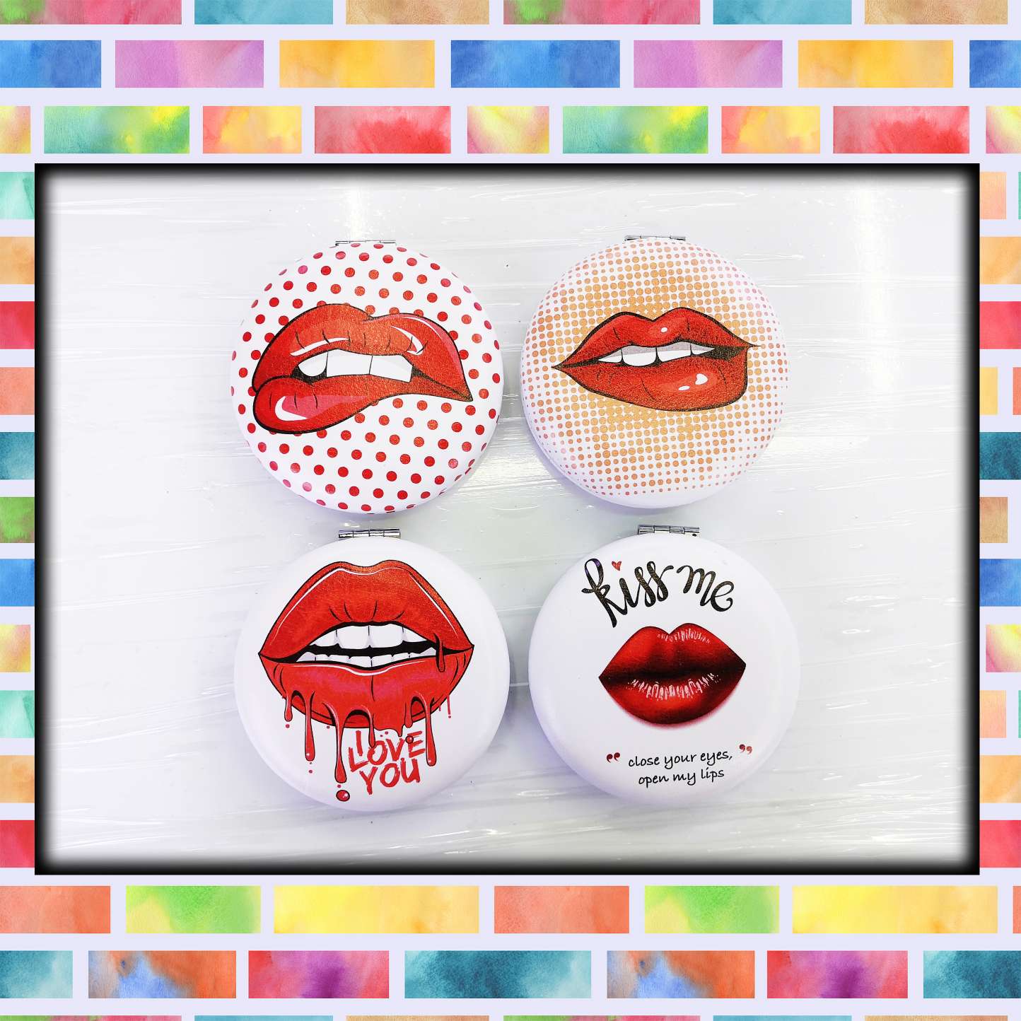 小圆镜/双面镜/小礼品细节图