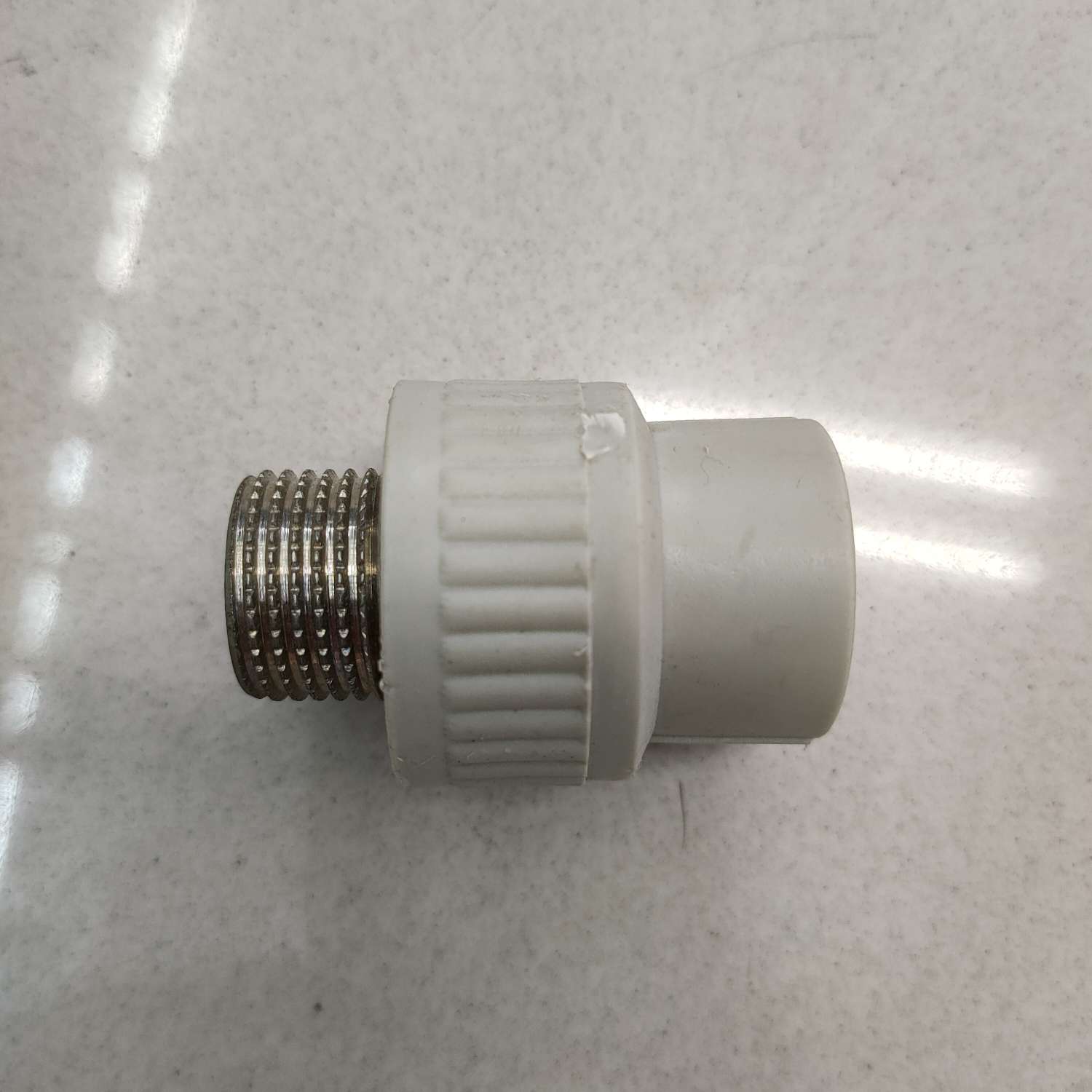 PPR pipe fitting grey color
