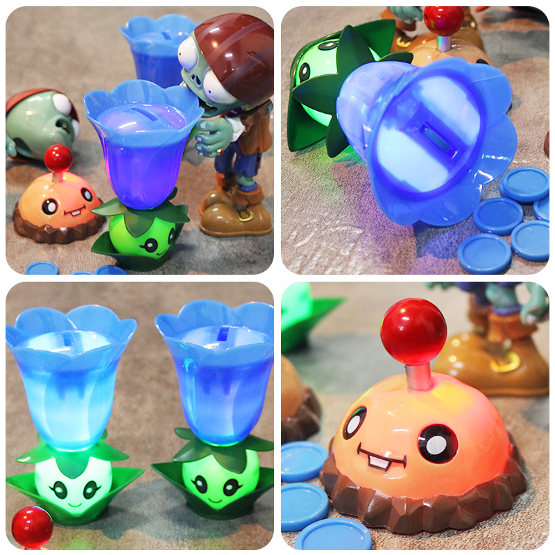 轩力正版植物大战僵尸玩具666-8白底实物图