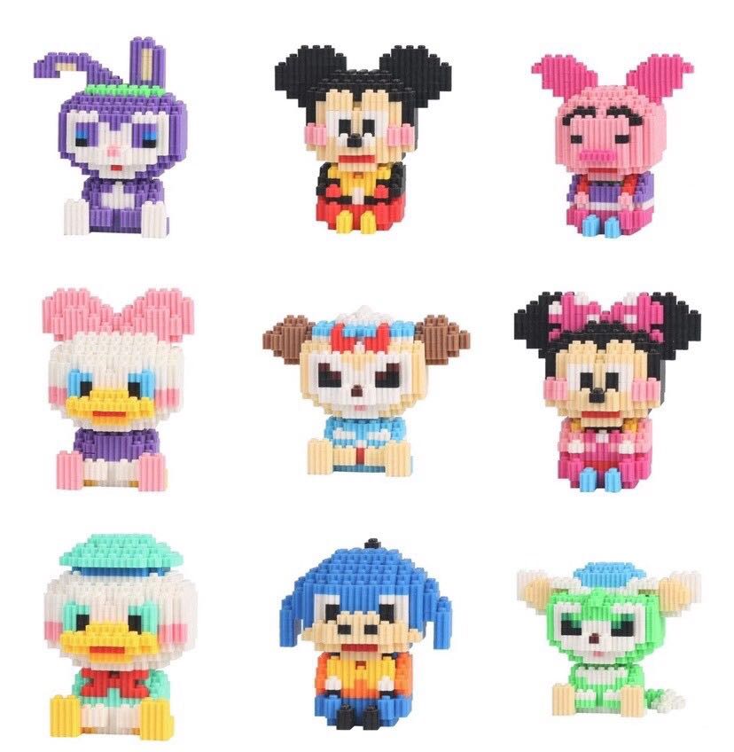 Compatible with Lego three-dimensional micro-particle building blocks, high-difficulty adult puzzles, girls' and children's assembly toys, and educational gifts full figure