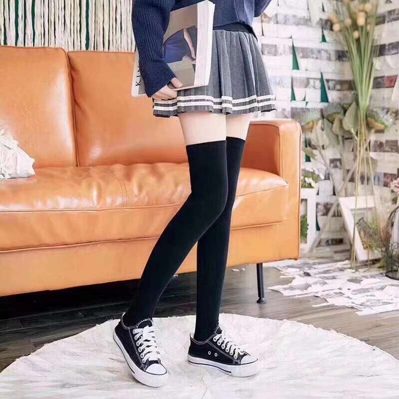 梦娜长筒袜护膝袜详情图1