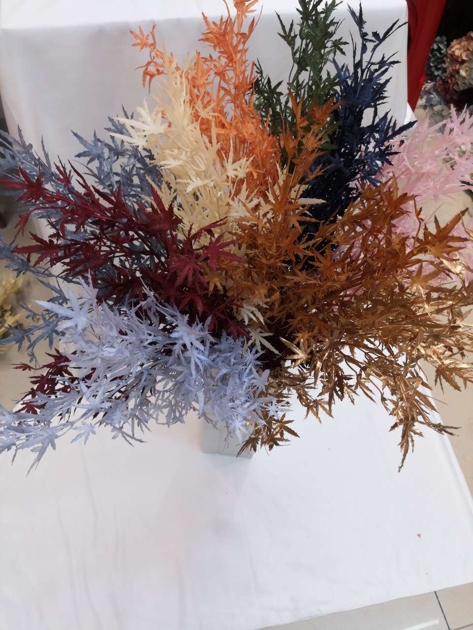Single mimosa simulation flower thumbnail