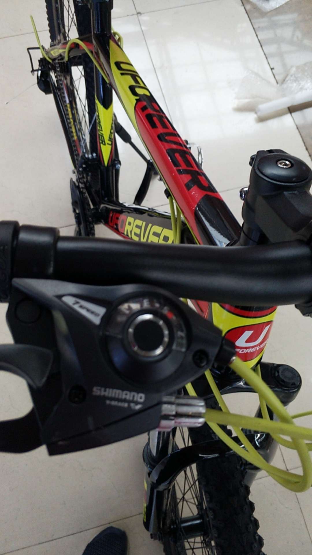 Mountain bike 24 speed, 24 speed details Picture