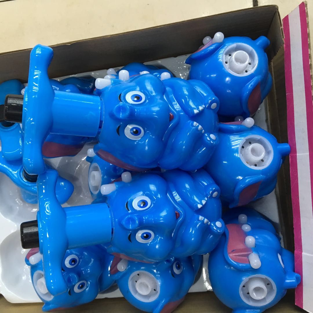 新款闪光音乐陀螺大象儿童发光玩具夜市地摊货源热销创意小礼品