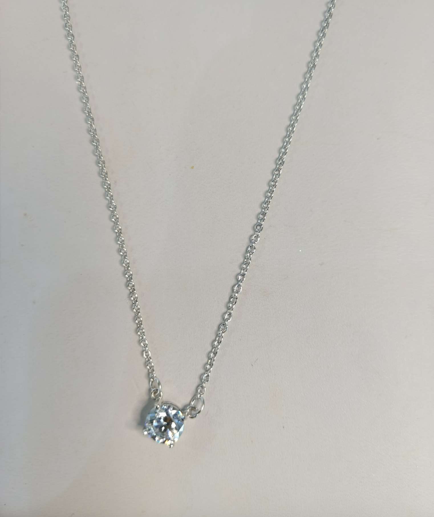 创意银项链细节图