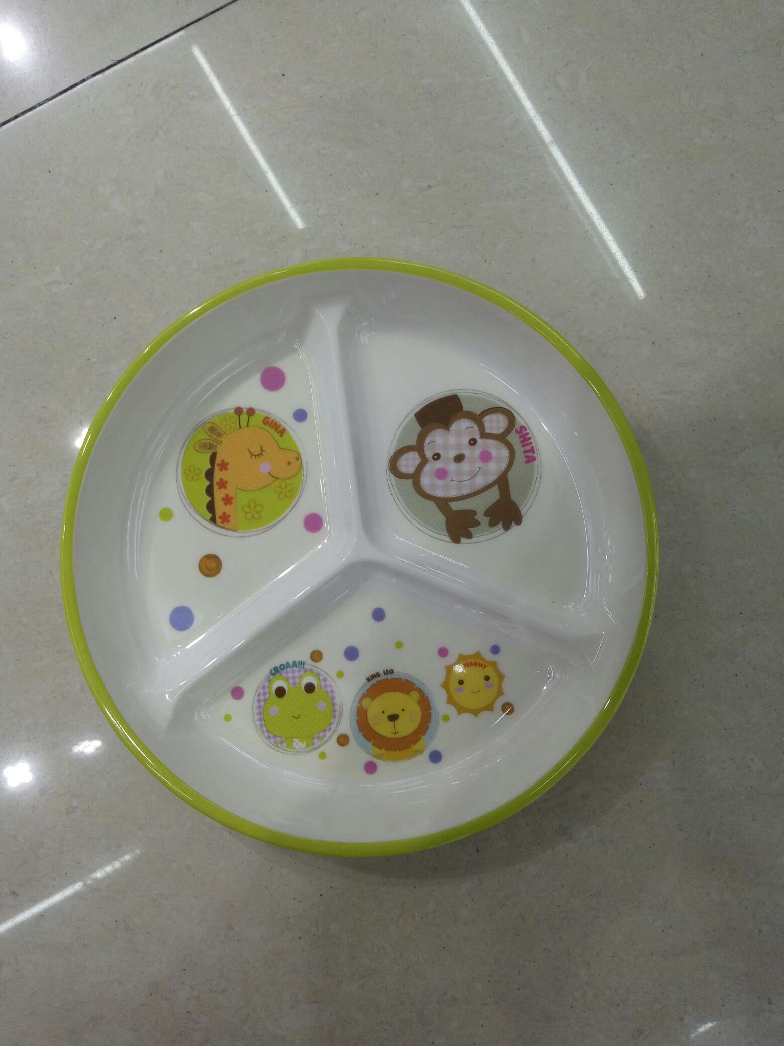 Melamine Children's Tableware Cartoon, Costume Party