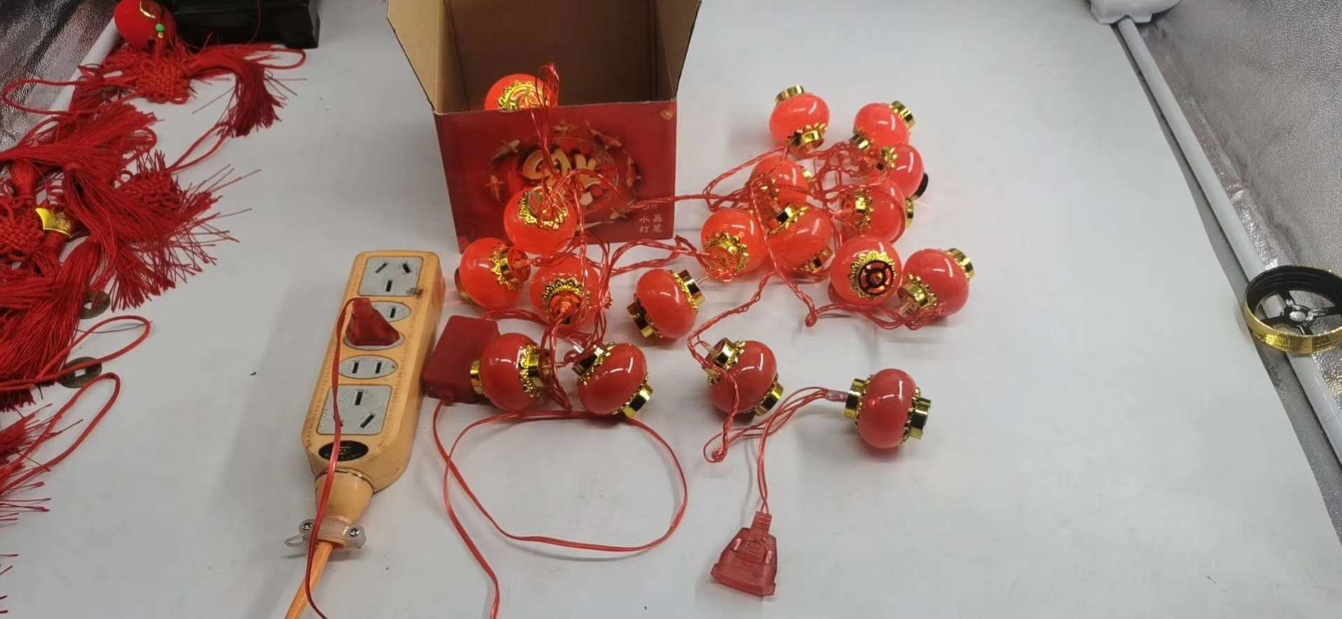 植绒灯笼 装饰灯笼 吸式小灯笼  3# 4# 5# 6# 进红商城详情图16