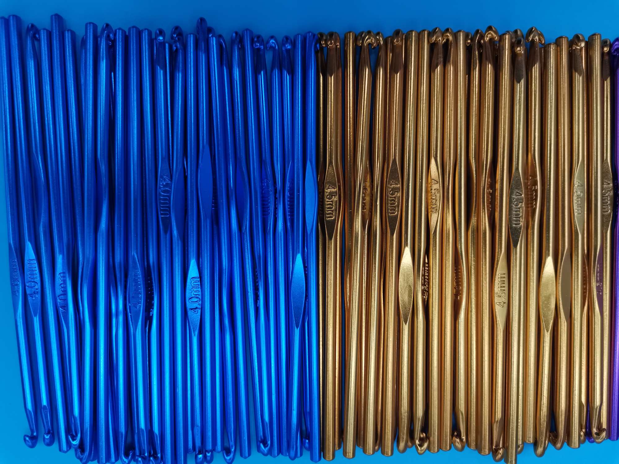 编织工具彩色铝钩针（2.0mm--10.0mm）详情图4