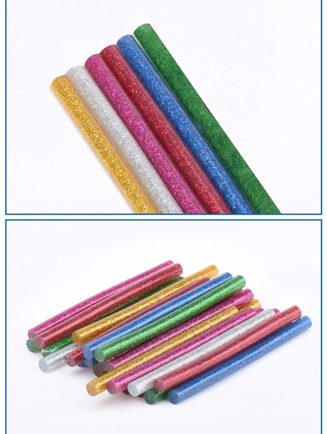 彩色胶棒 胶条图