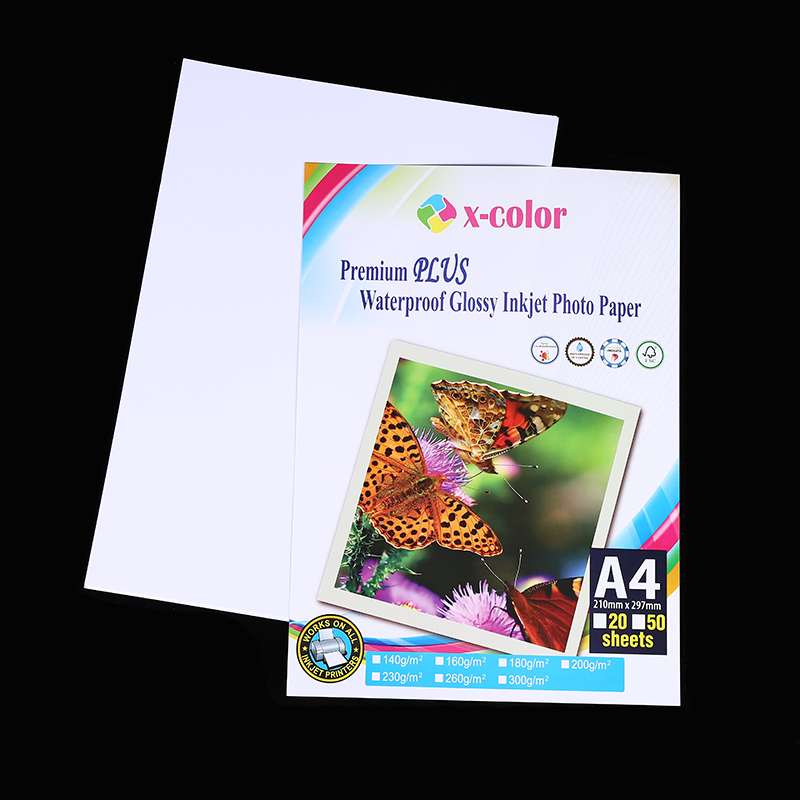 200克A4高光防水相片纸照片纸 waterproof glossy photo paper  A4图