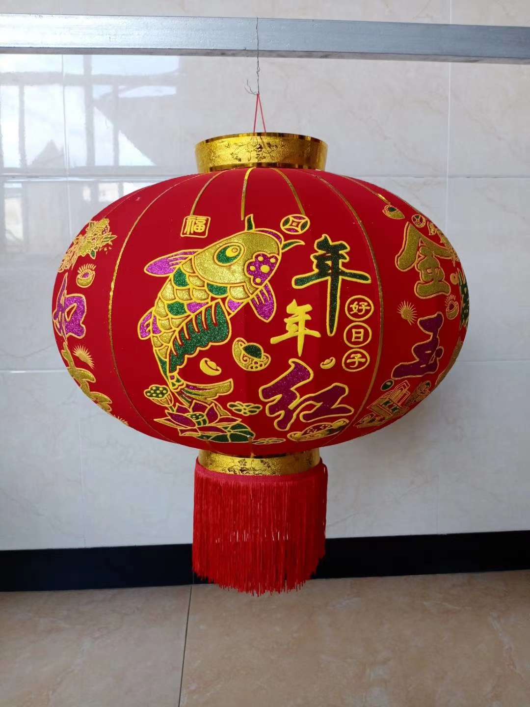 金粉 烫金 发泡 灯笼 乔迁灯笼 国庆灯笼 布灯笼 进红商城详情图9