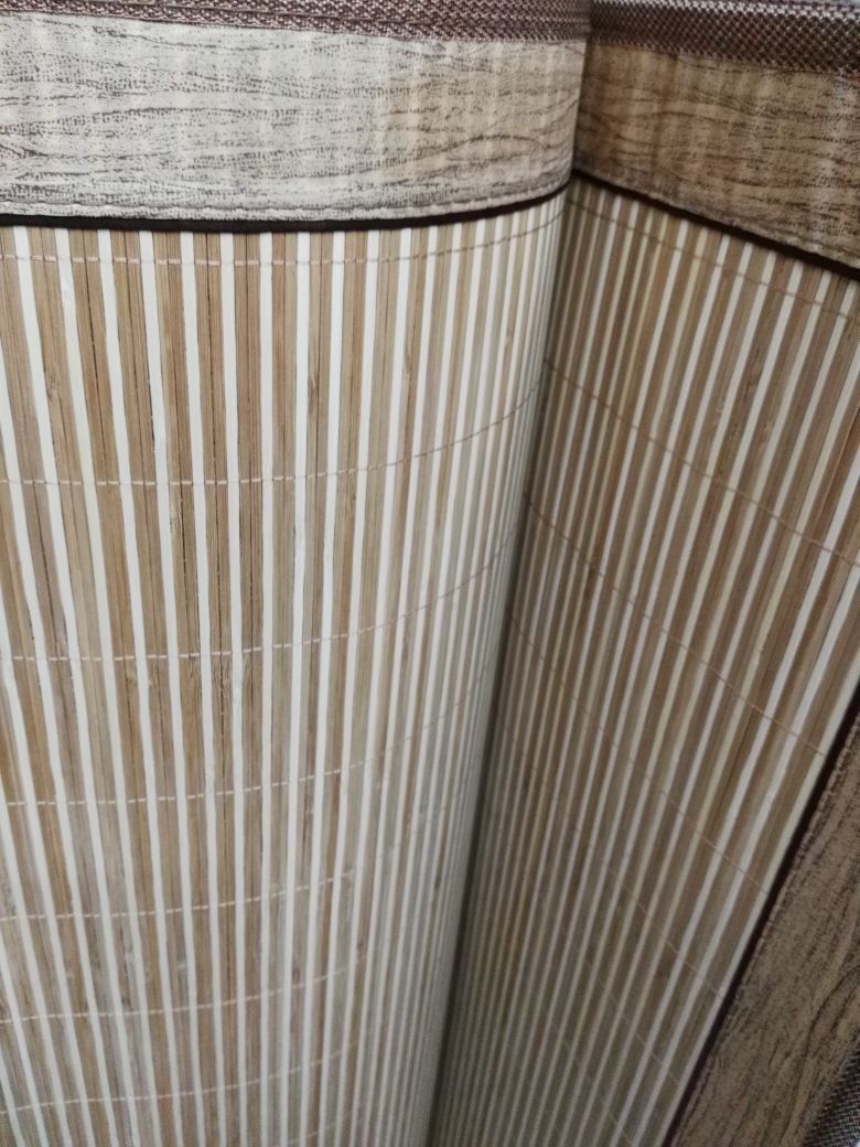 Double-sided gold brick, carbonized mirror environmental protection bamboo mat thumbnail
