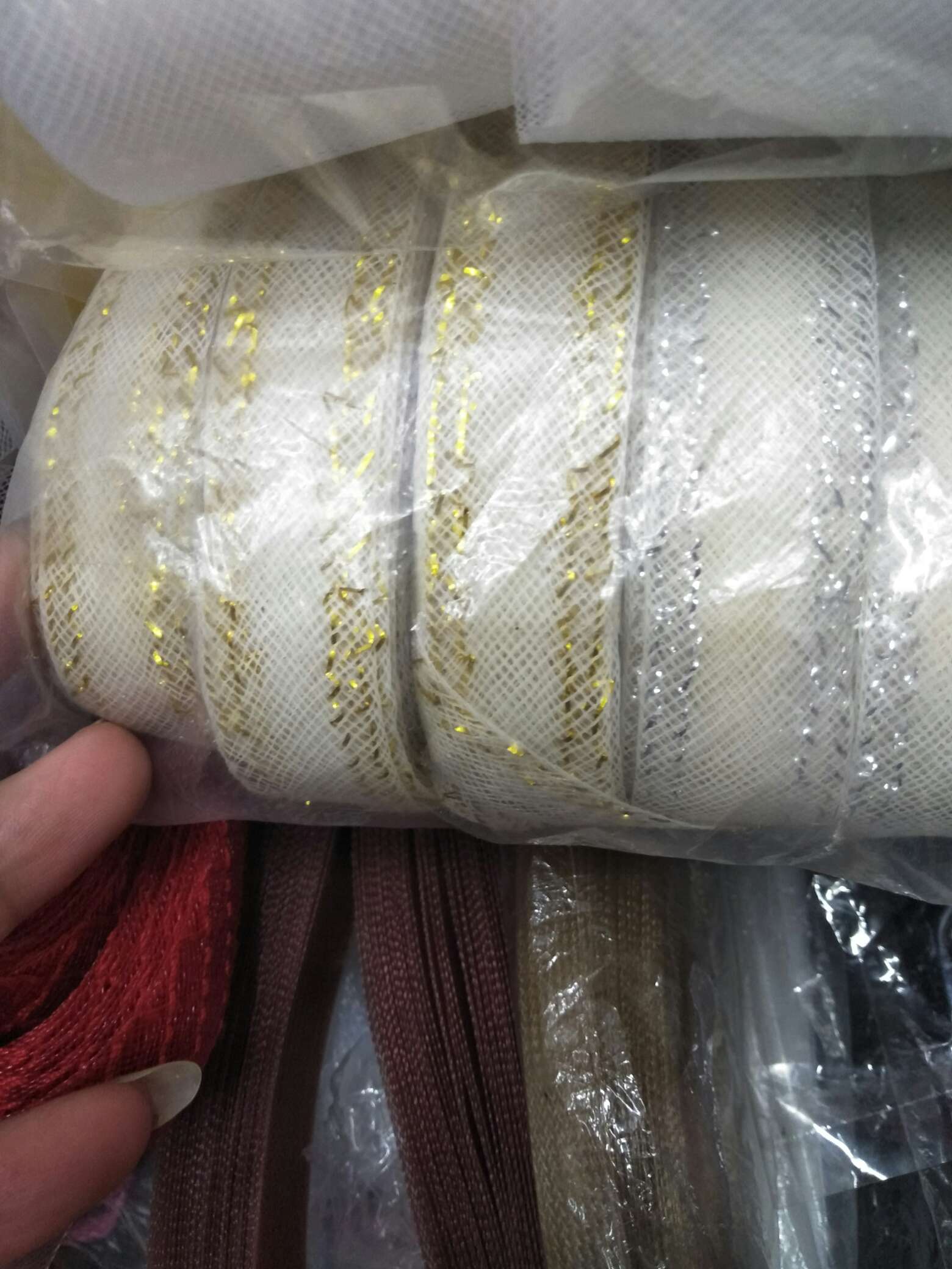 2公分金边银边装饰辅料