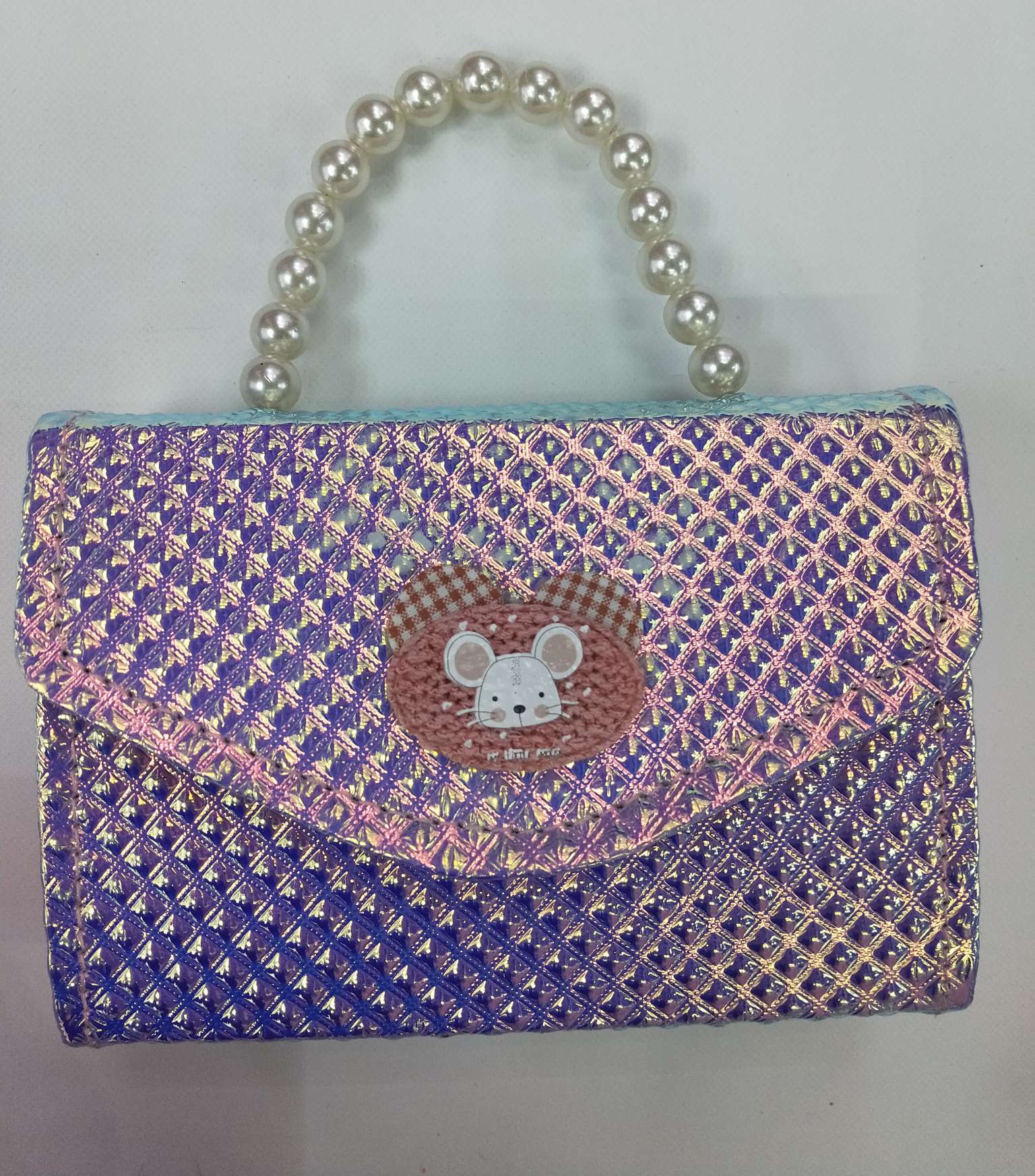 Fashionable children's bag, coin purse, princess bag, dinner bag, Korean-style bag, beaded chain bag undefined