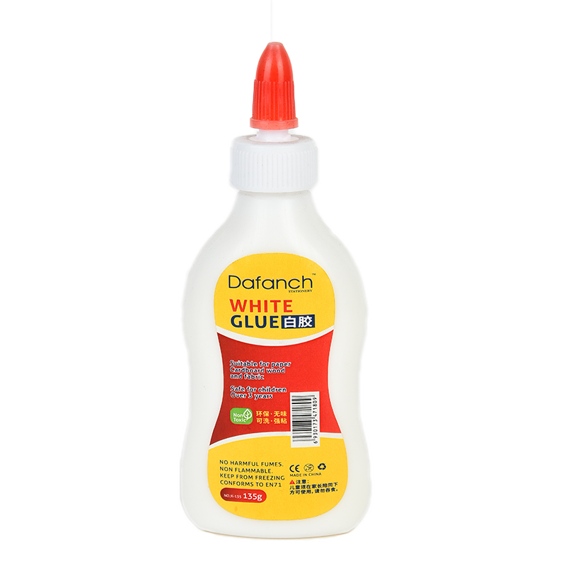 Flat Bottle Foreign Trade White Glue details Picture