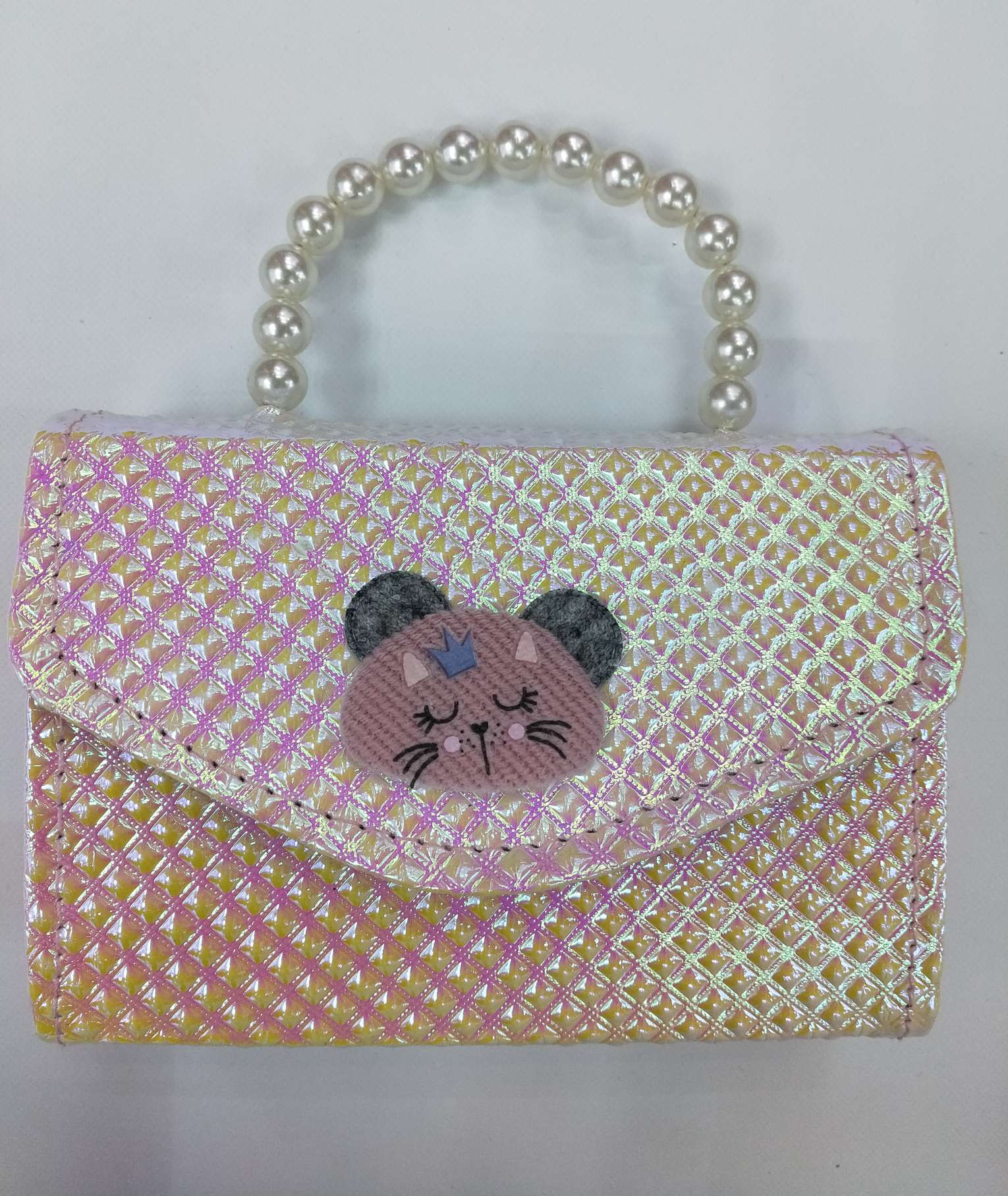 Fashionable children's bag, coin purse, princess bag, dinner bag, Korean-style bag, beaded chain bag