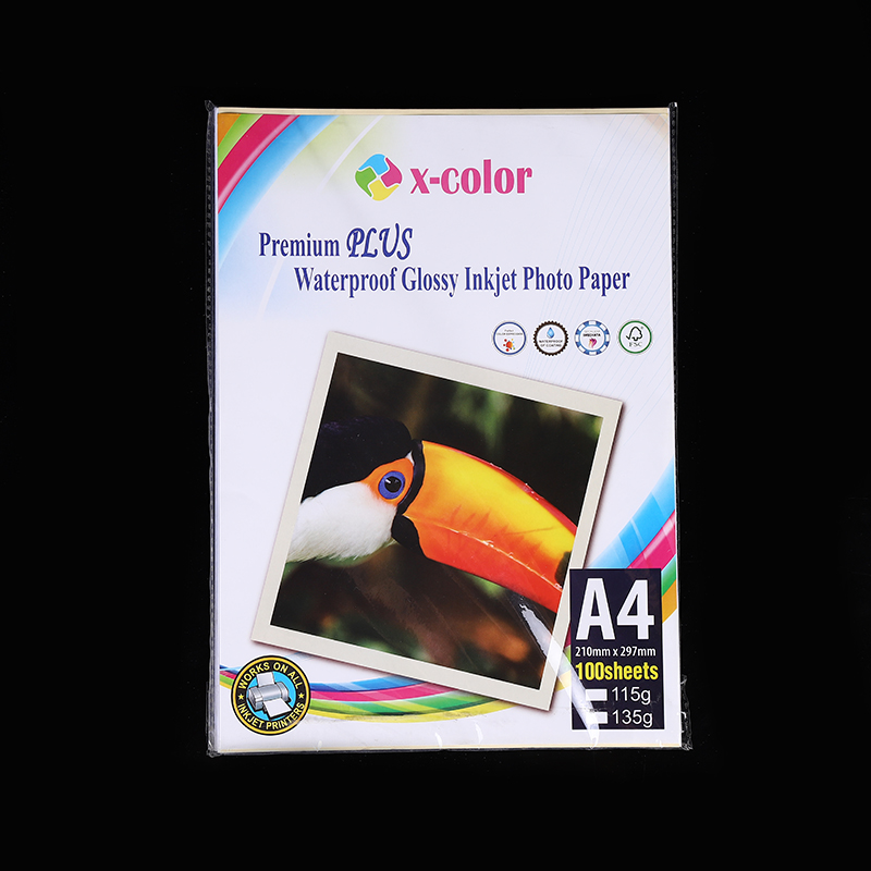 135克A4/100高光防水相片纸照片纸 waterproof glossy photo paper