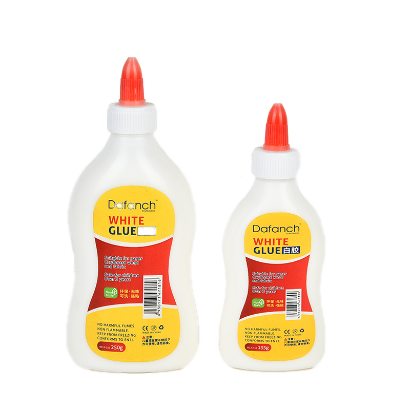 Flat Bottle Foreign Trade White Glue Application Scenario
