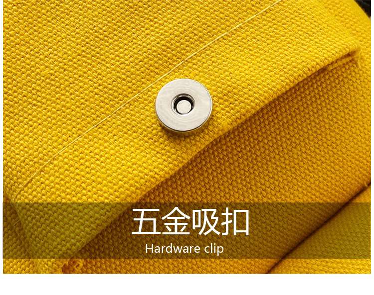 2020新款帆布包女时尚包包小雏菊帆布单肩包韩版斜挎学生小包详情图8