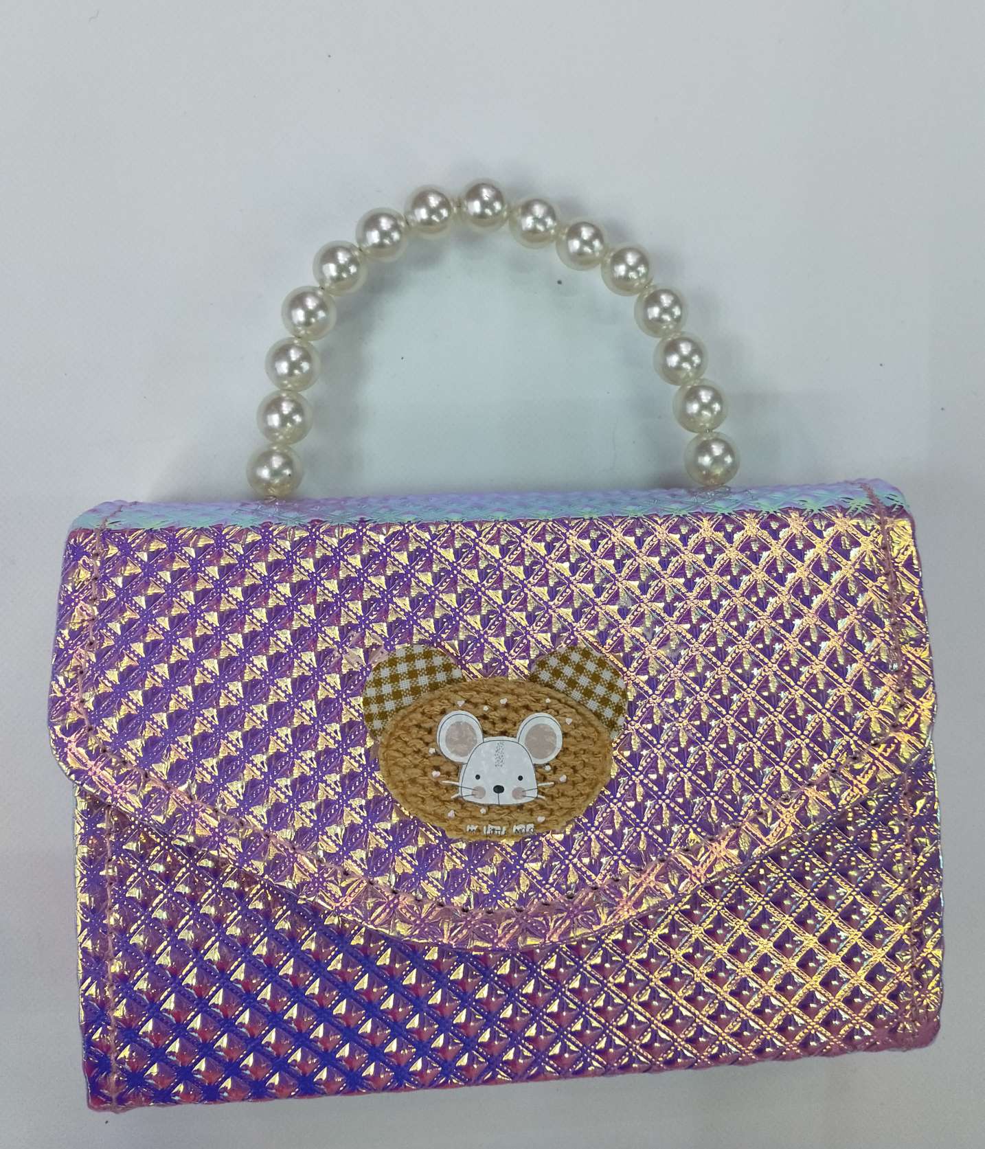 Fashionable children's bag, coin purse, princess bag, dinner bag, Korean-style bag, beaded chain bag undefined