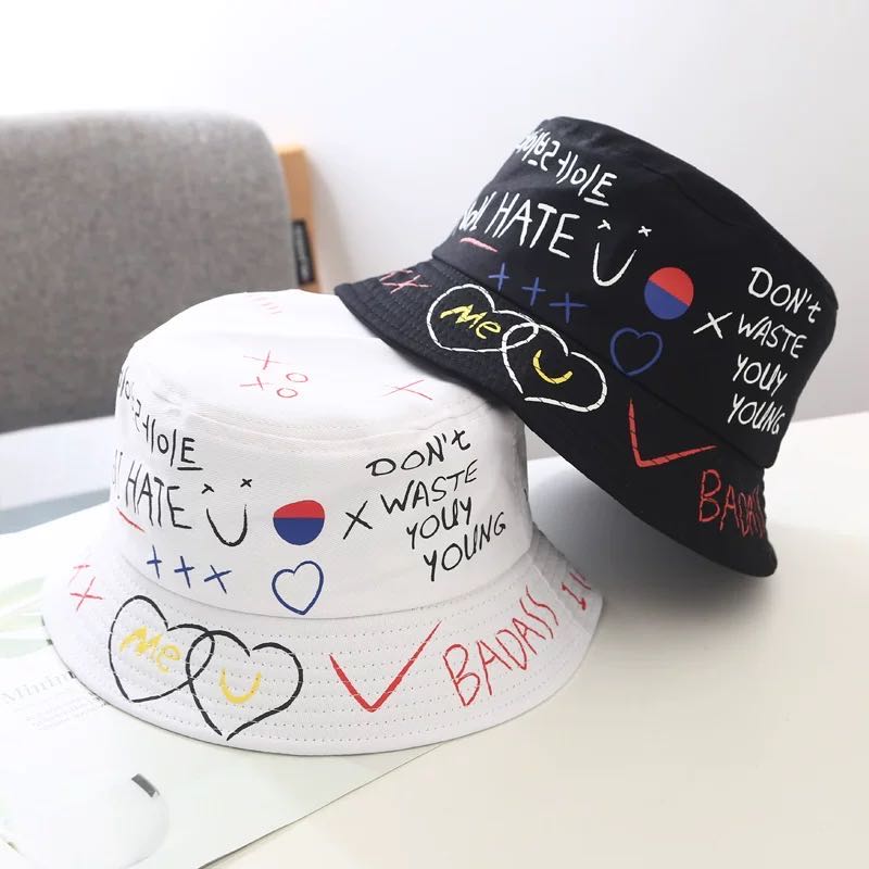 Graffiti Fisherman's Hat