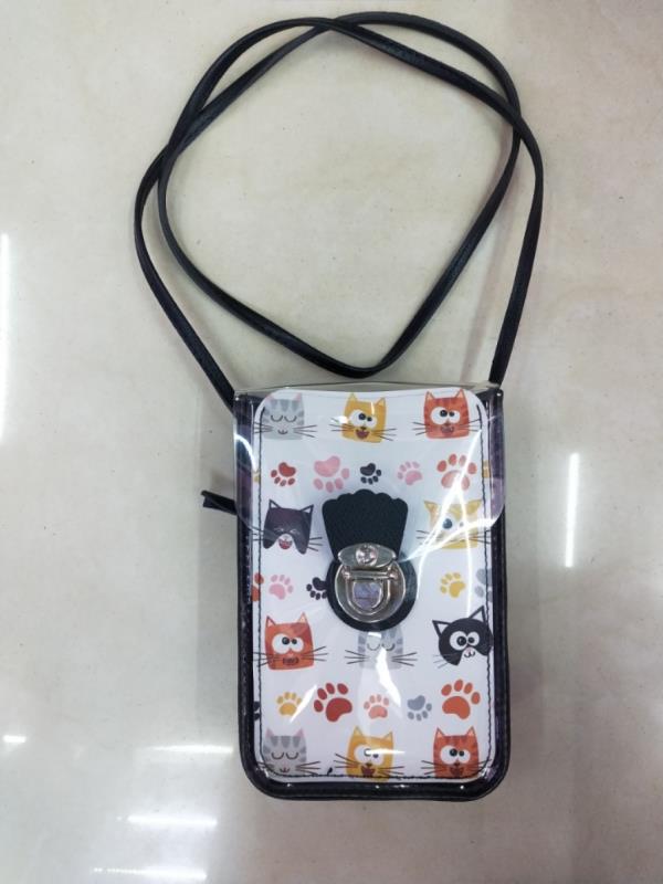 Bag within a bag, mobile phone bag, coin purse, cartoon bag