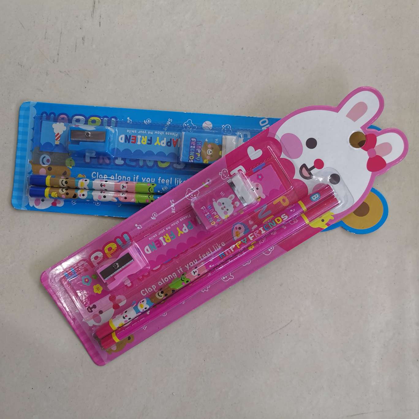Cartoon Bear 5-piece stationery set