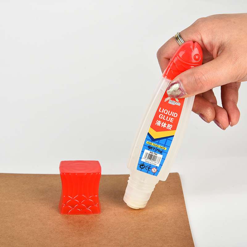 75Ml Double Brush With Liquid Glue Specification drawing