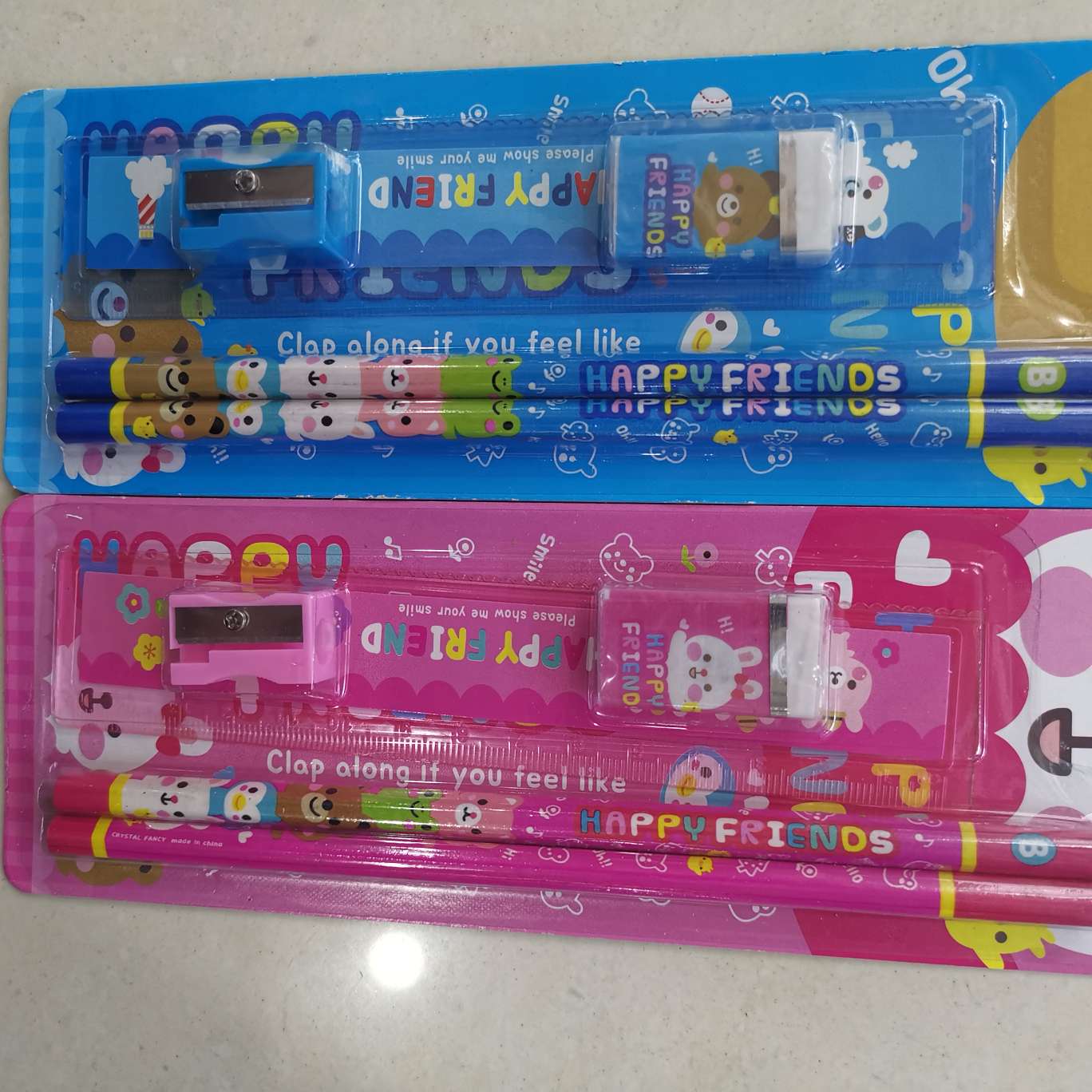Cartoon Bear 5-piece stationery set detail image 4