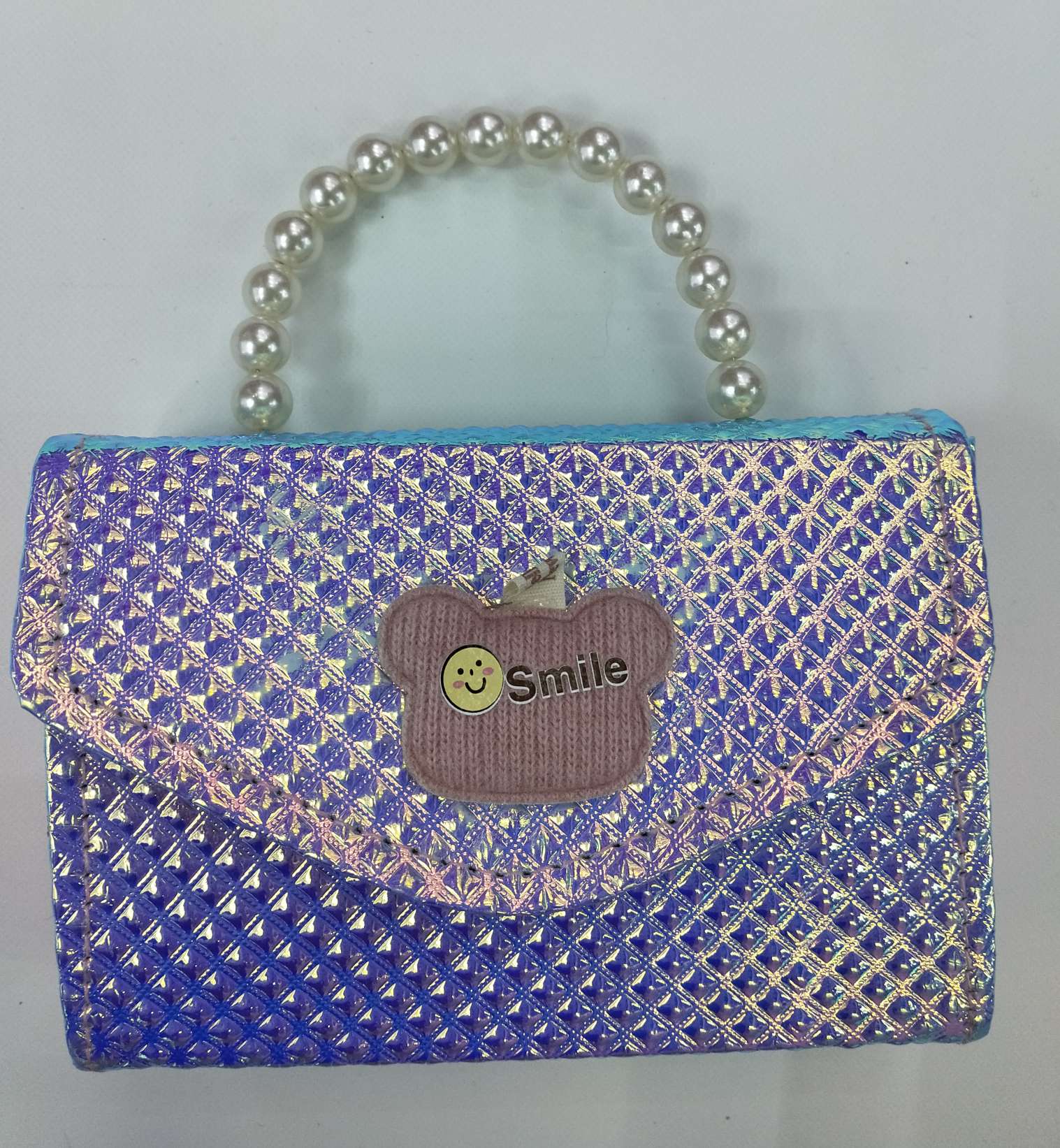 Fashionable children's bag, coin purse, princess bag, dinner bag, Korean-style bag, beaded chain bag Item Picture