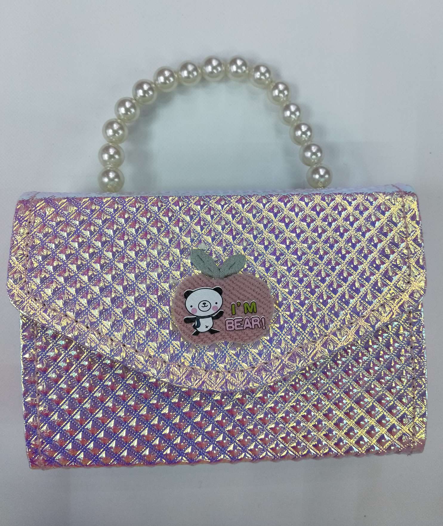 Fashionable children's bag, coin purse, princess bag, dinner bag, Korean-style bag, beaded chain bag undefined