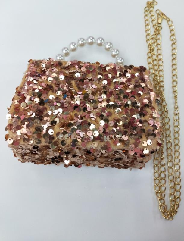 Fashionable children's bags, fish-scale sequined bags, princess bags, Korean-style bags, and chanel-style bags Item Picture