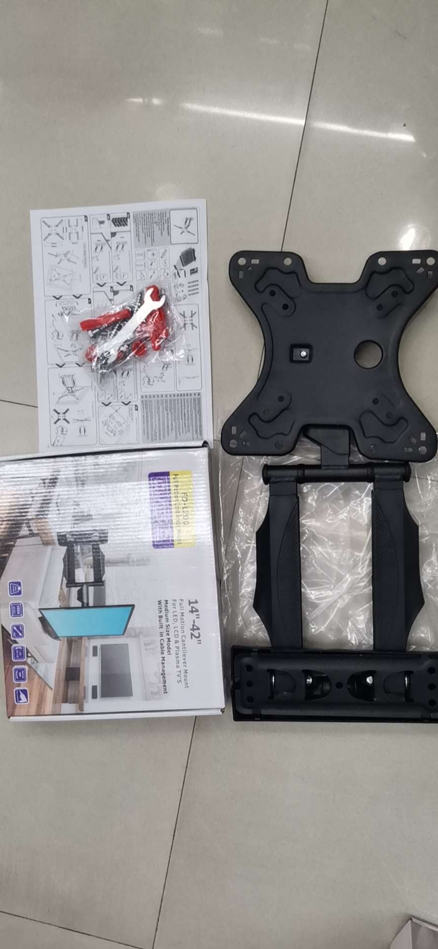 LCD TV mount: 14 to 42 inches, universal L200 details Picture