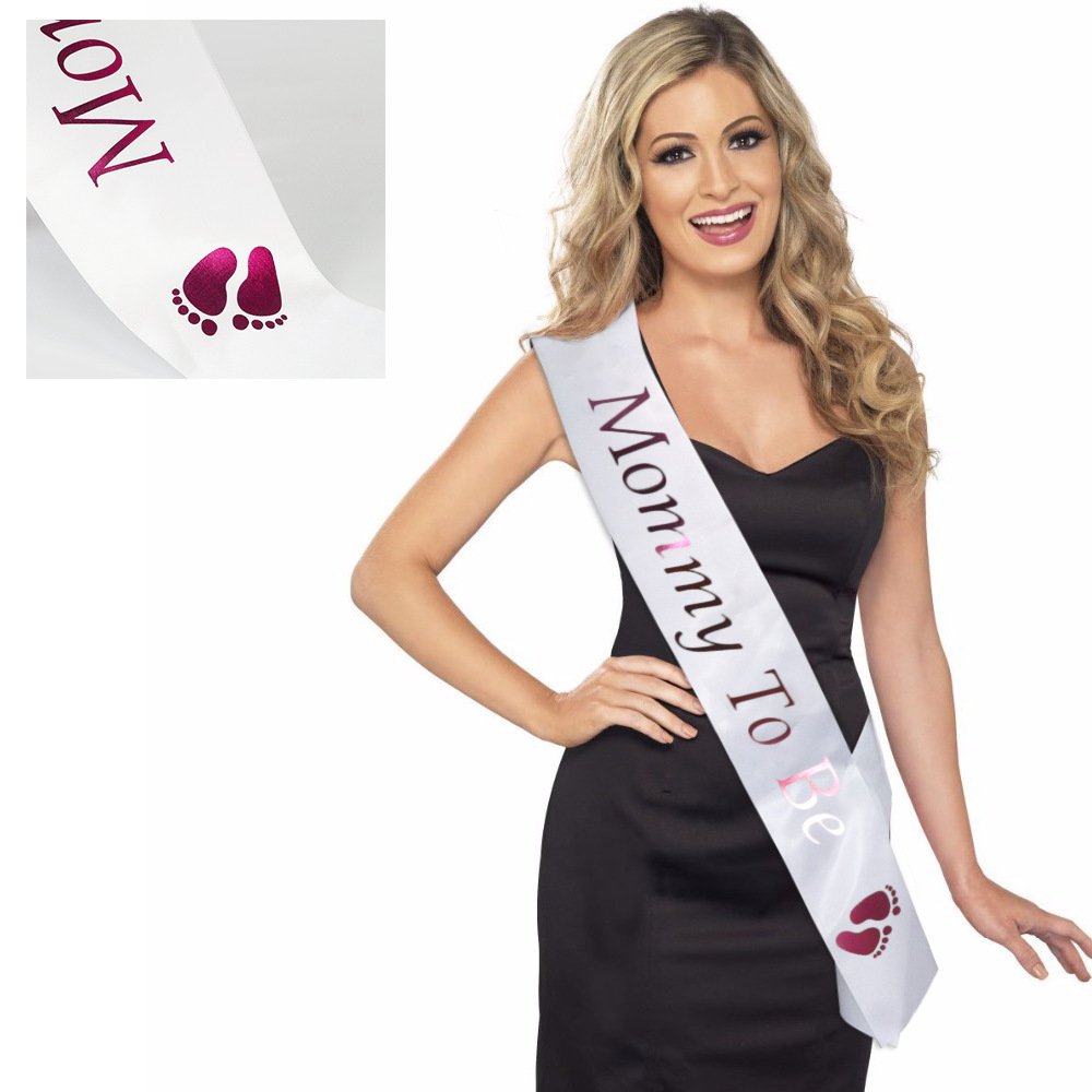 肩带礼仪带绶带飘带镭射PET烫金烫银Birde to beLOGO设计制作详情图2