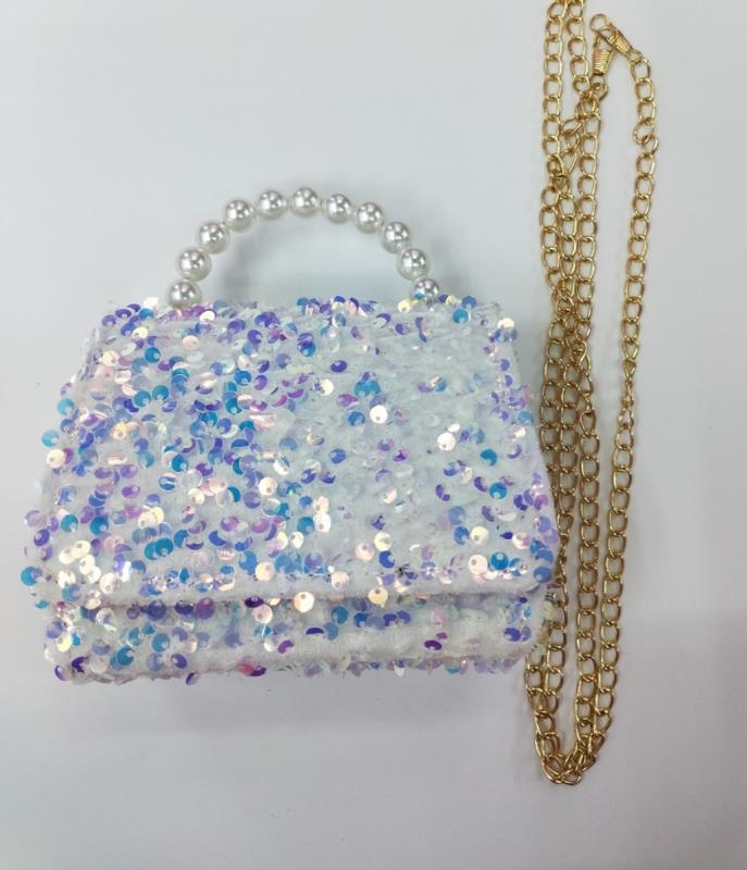 Fashionable children's bags, fish-scale sequined bags, princess bags, Korean-style bags, and chanel-style bags details Picture