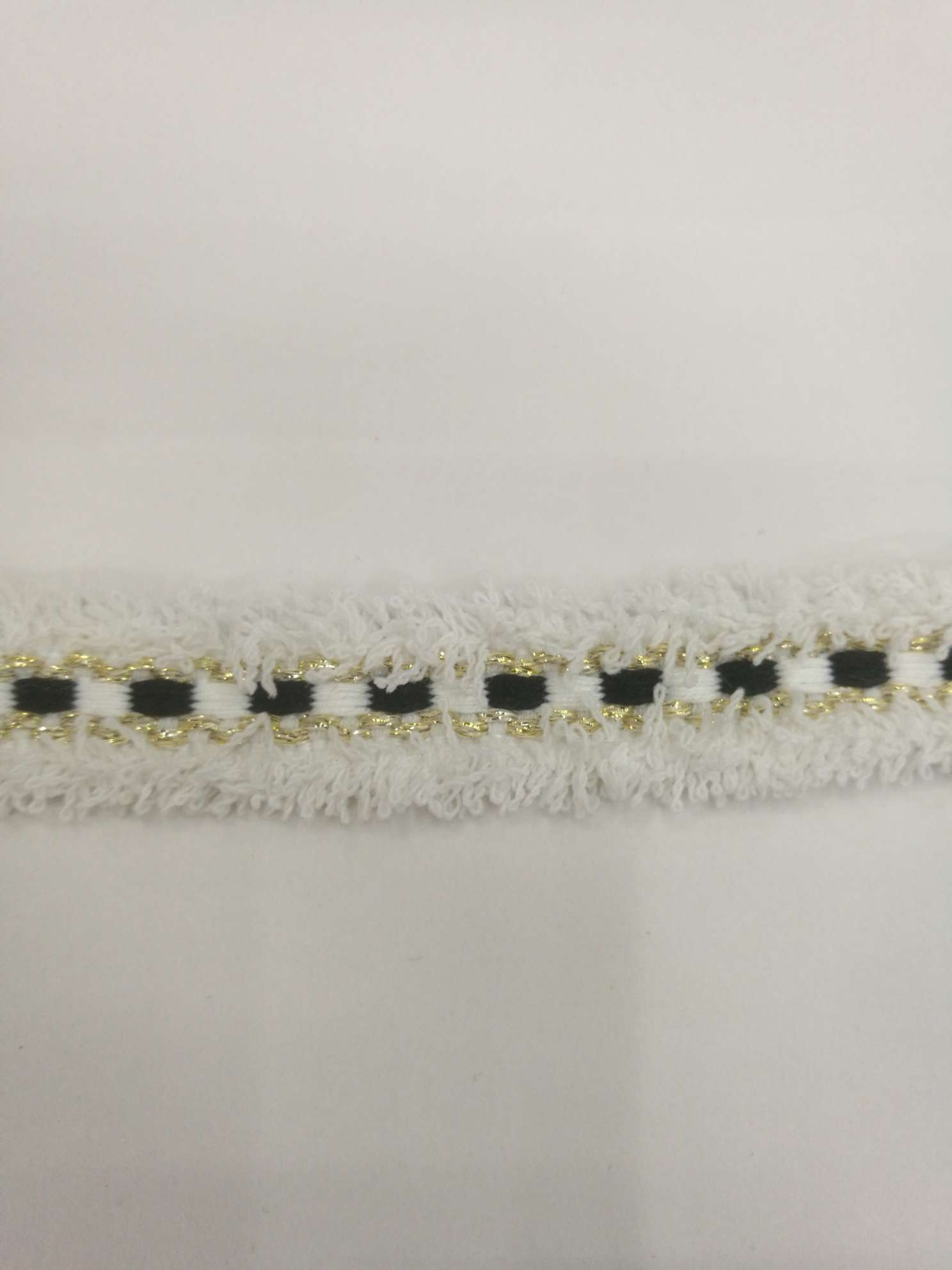 2 cm white gold thread Korean version of small fragrance wind lace bar code women's home textile curtain case bag accessories lace bar code thumbnail