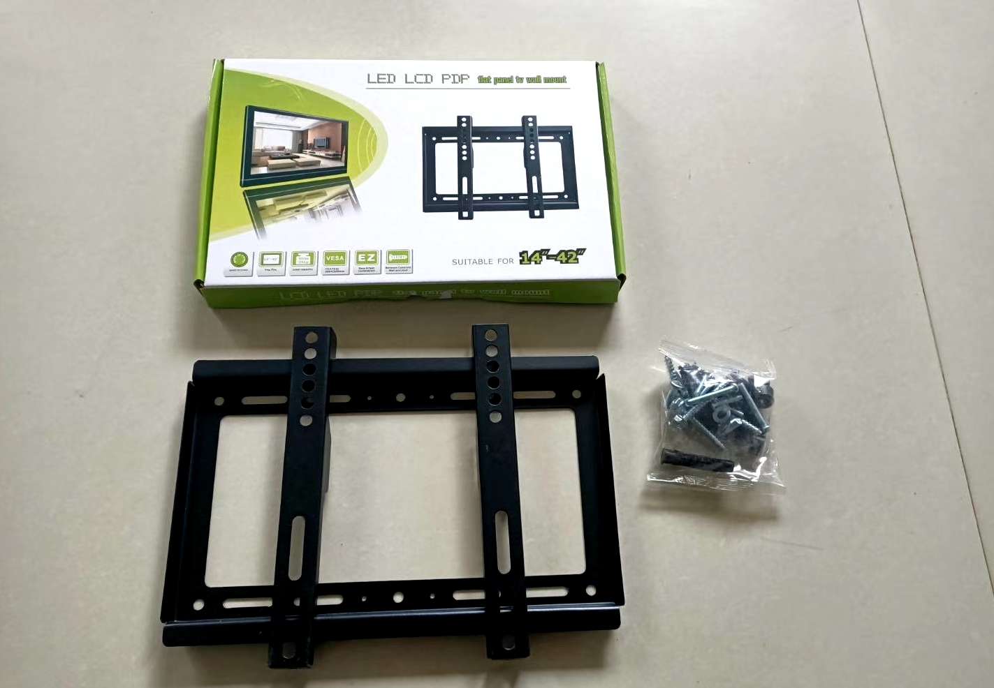 液晶电视挂架14-42通用14-42白底实物图