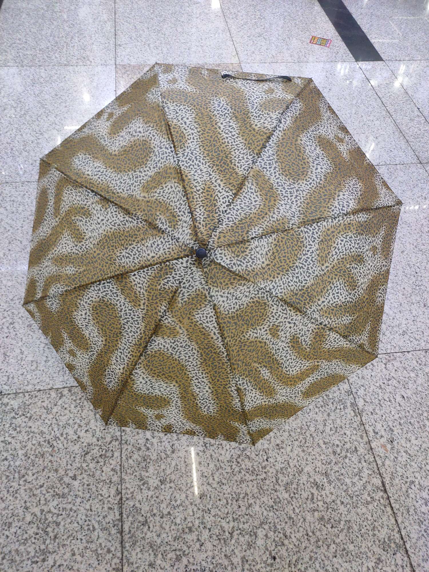 53cm8k three-fold ultra-mini polyester flower umbrella Specification image