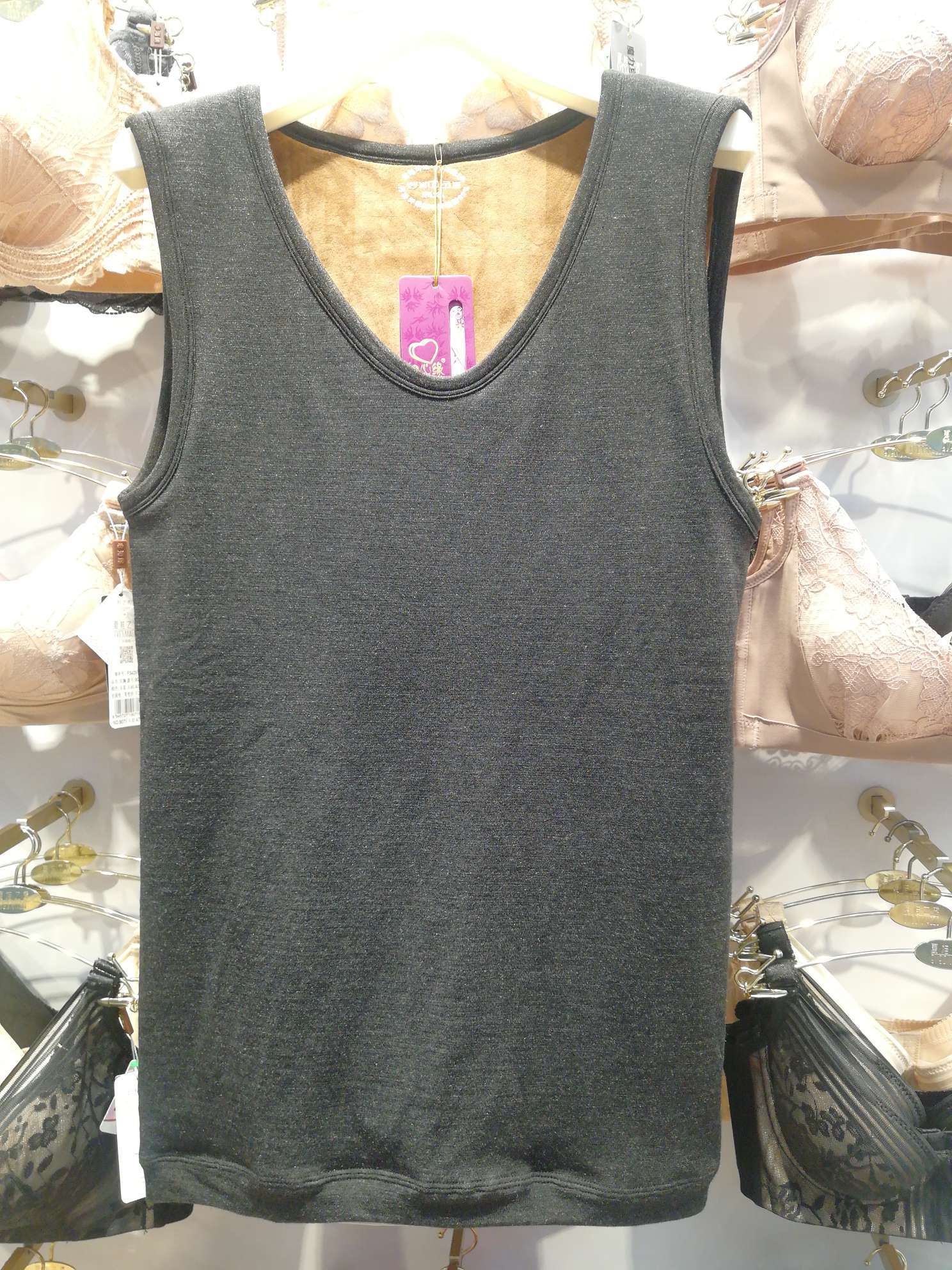 Loose vest, high elasticity, thickened and enlarged detail image 1