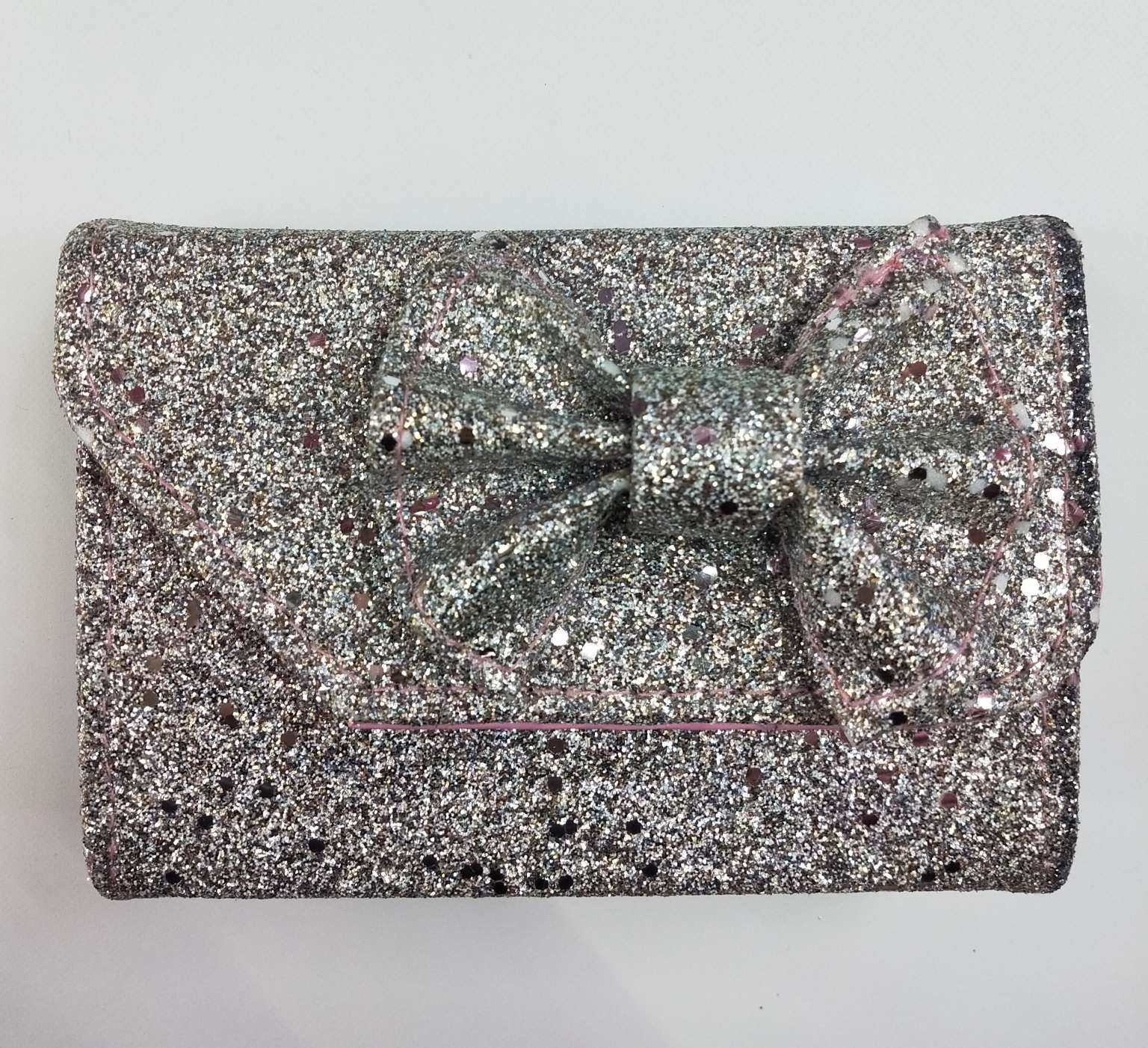 Cute little girl bag, fashionable children's bag, glitter bag, coin purse, princess bag details Picture