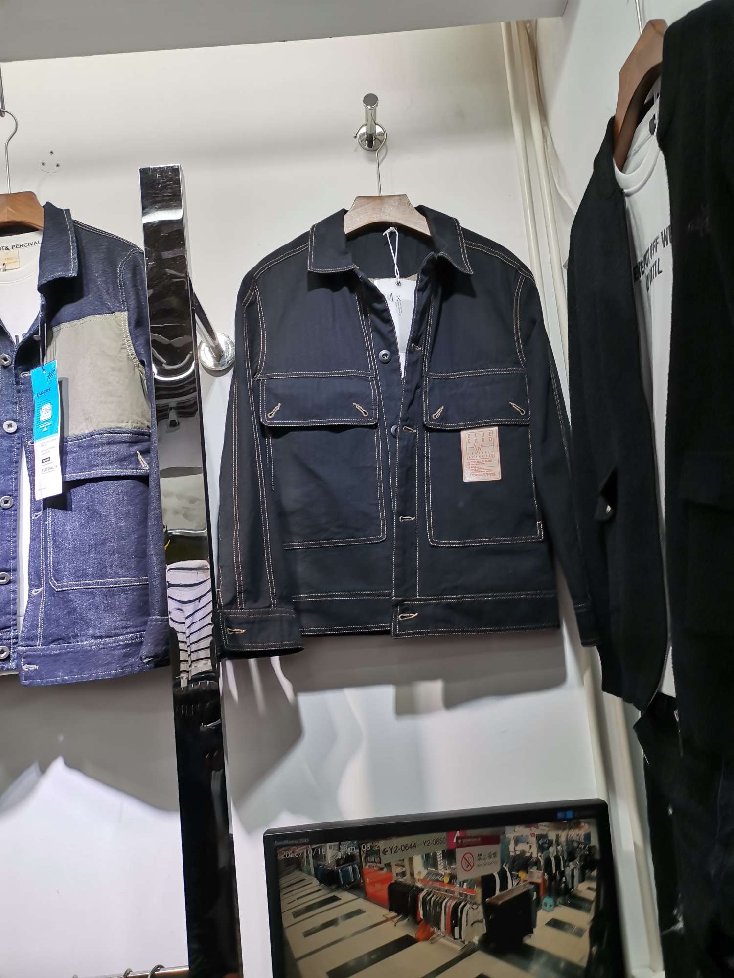 Denim jacket man thumbnail