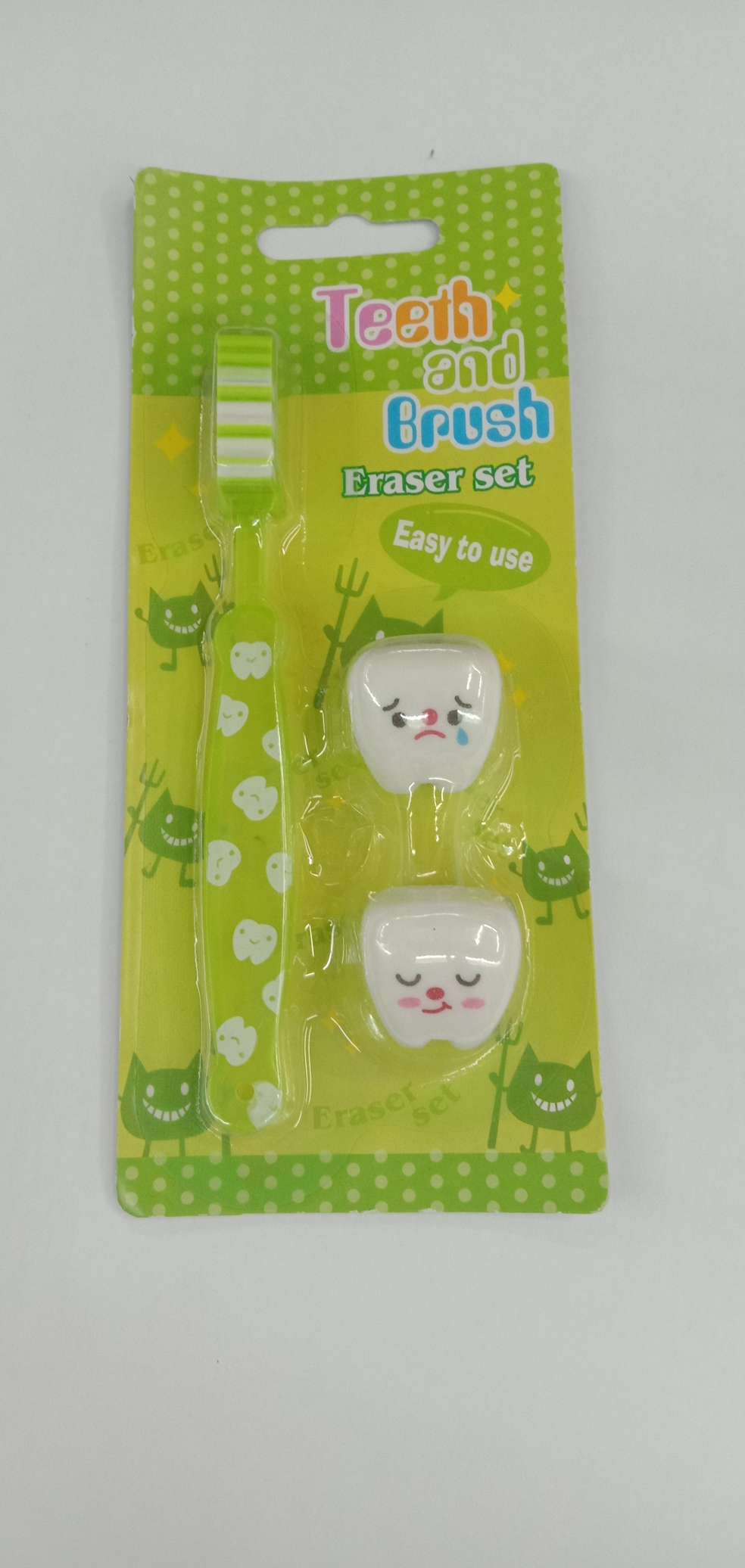 Toothbrush Cartoon Eraser details Picture