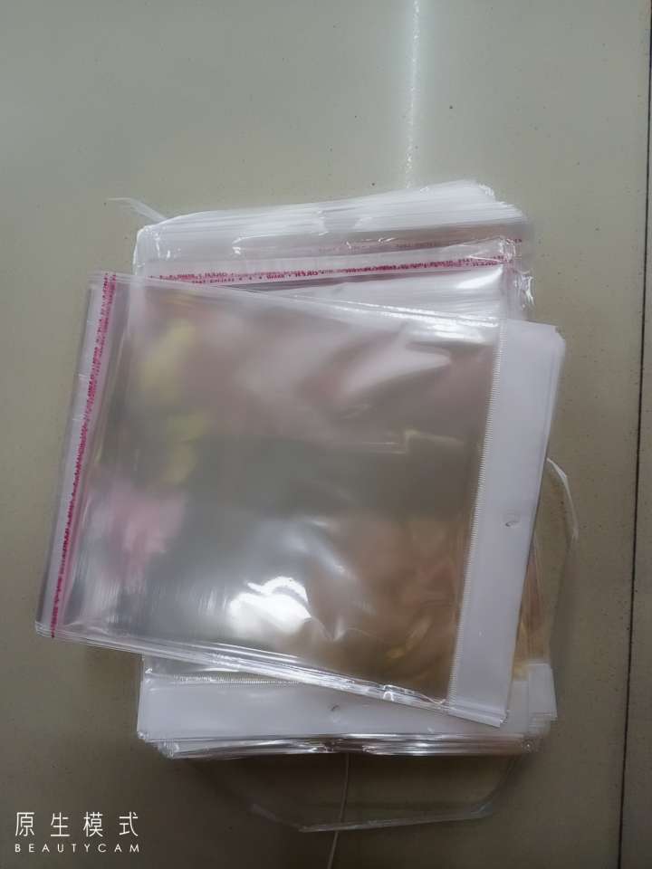 珠光膜卡头袋细节图