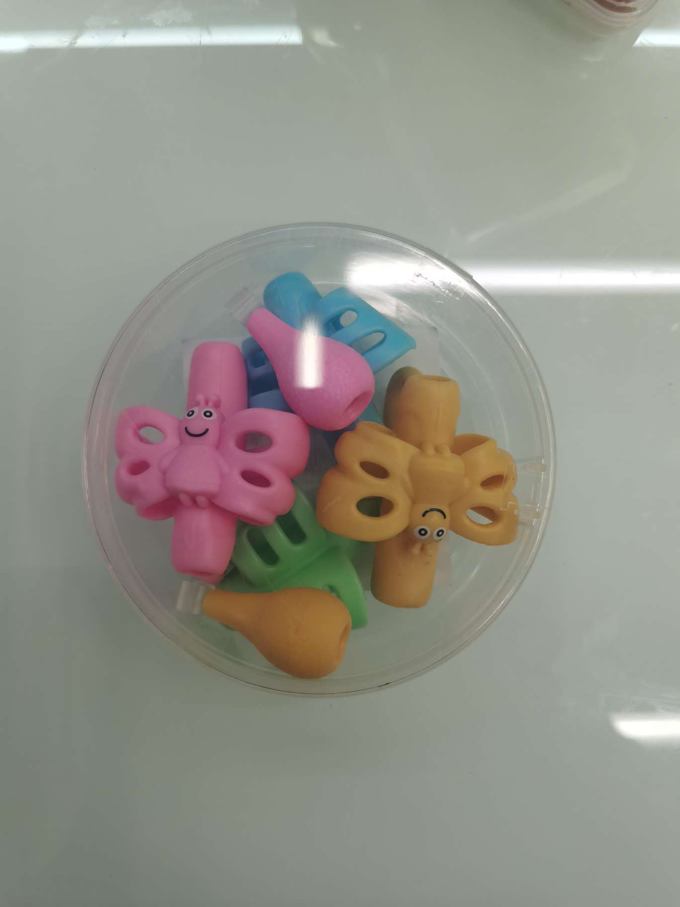 Children's silicone pen grip, a best-selling pen grip Specification image