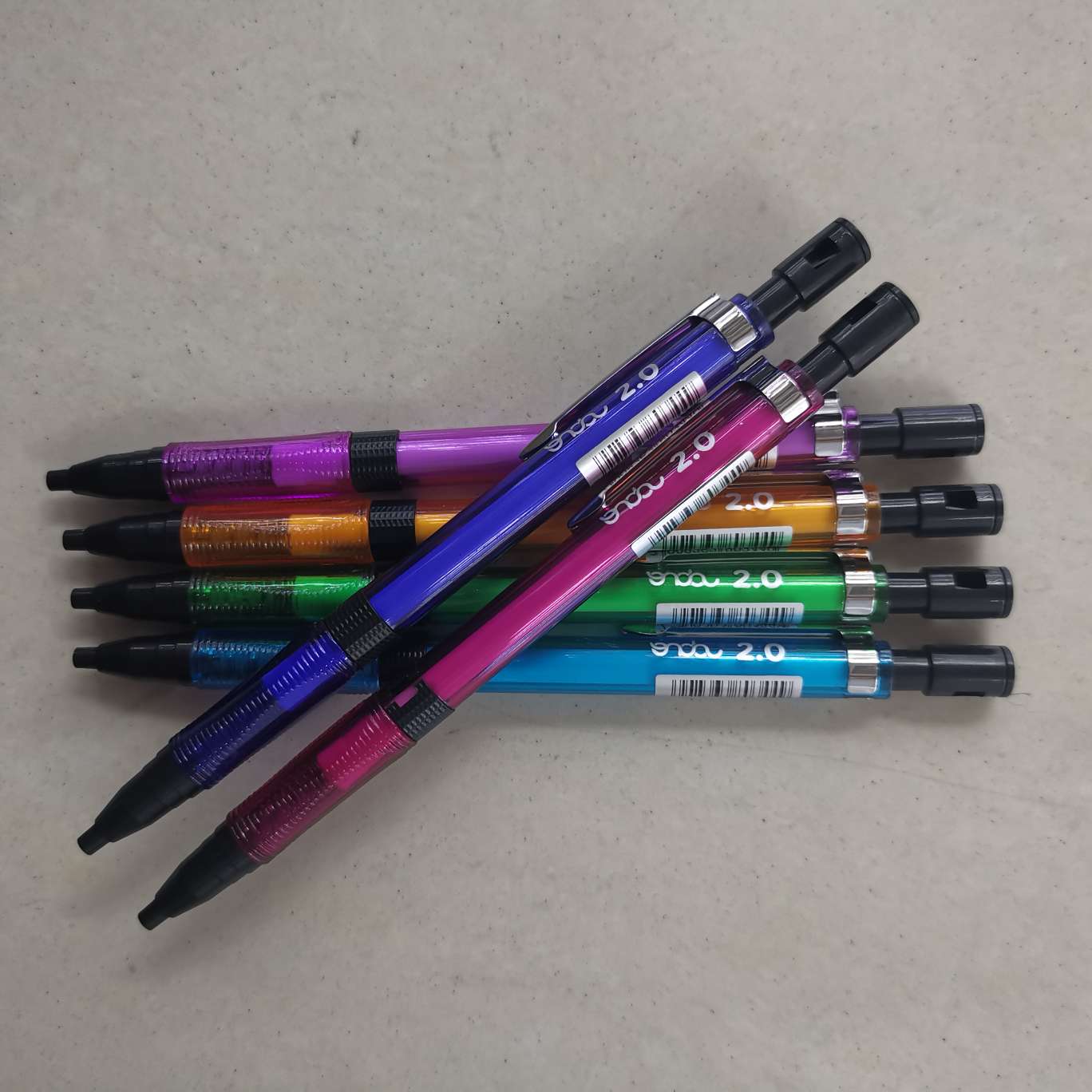 Barra de color transparente 2.0 pen Specification image